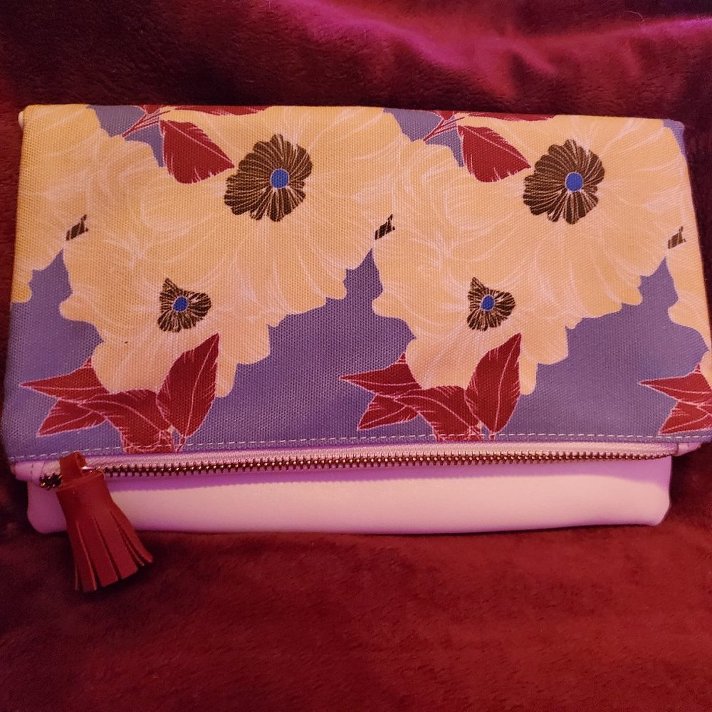 NIB Rachel Pally Reversible Clutch Bag